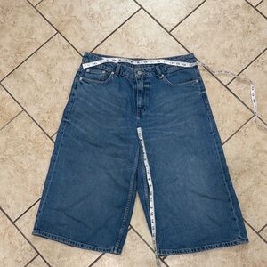 Zara Men's Indigo Jean Shorts